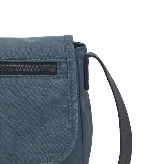 Sac Mini Kipling Sabian Crossbody Bleu Marine Grise | FR 1874CT